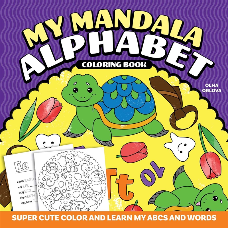 My Mandala Alphabet Coloring Book/Product Detail/Kids Colouring