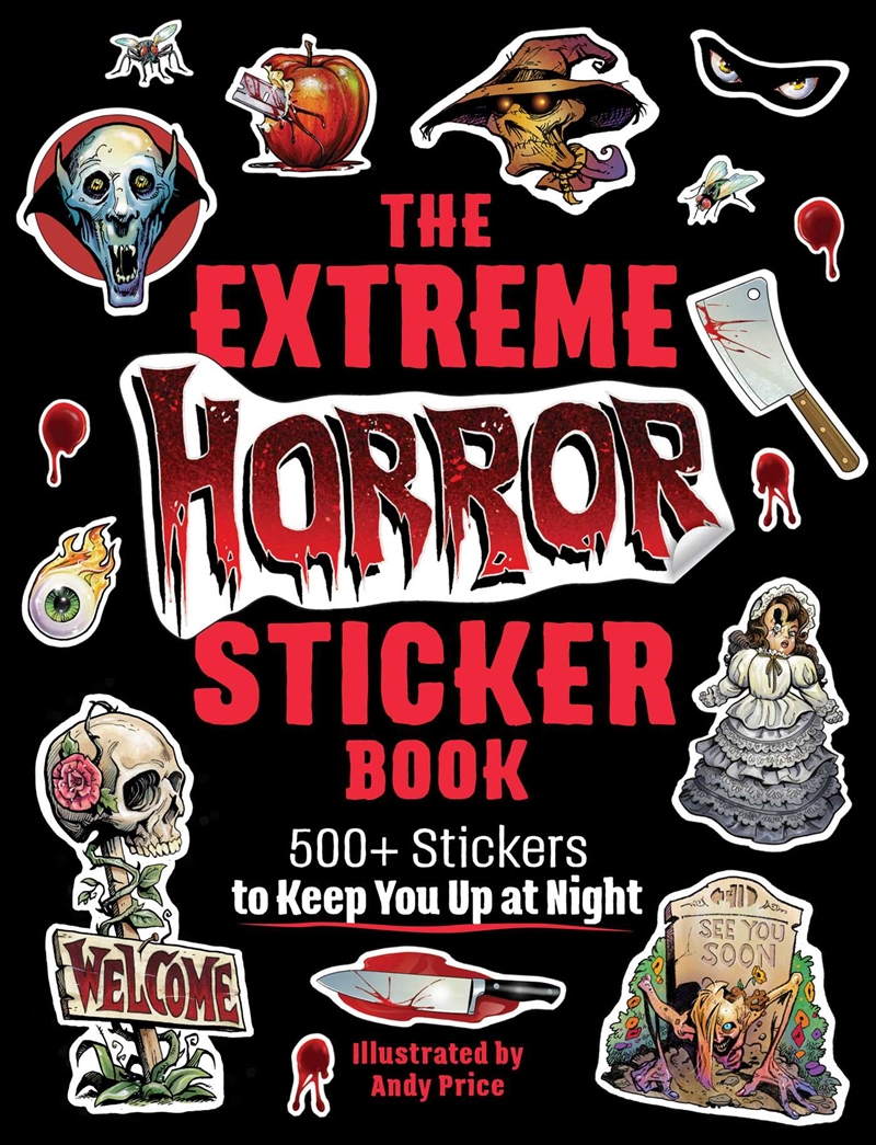 Extreme Horror Sticker Book/Product Detail/Kids Activity Books