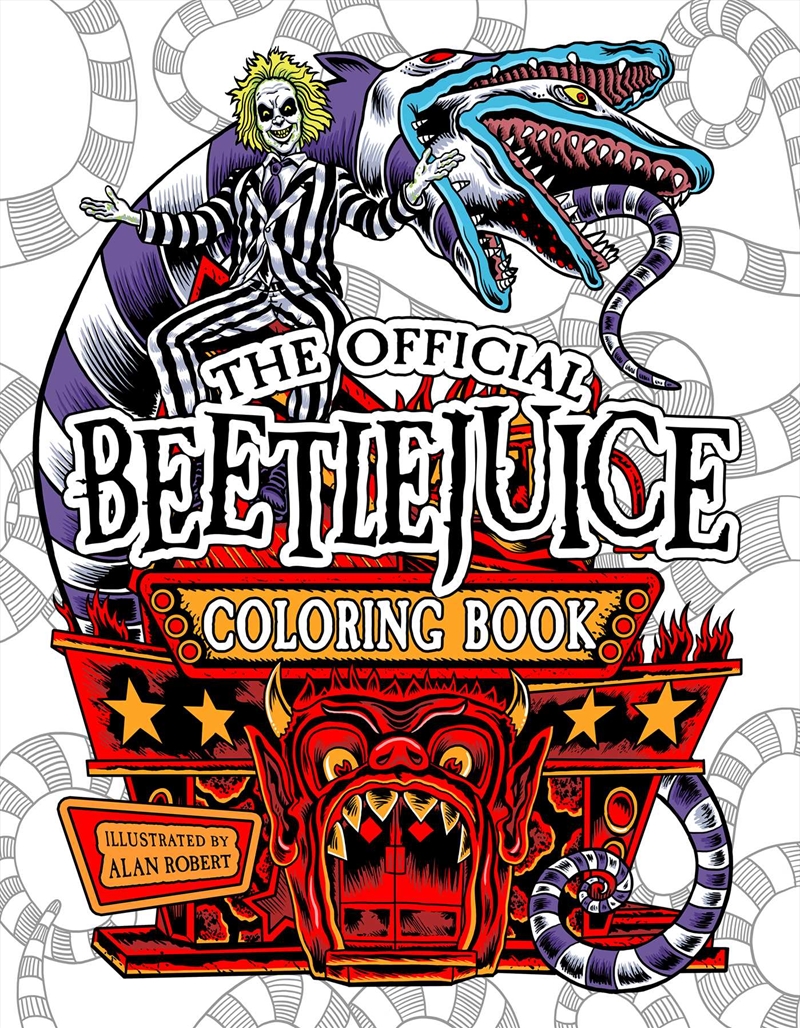 Beetlejuice: The Official Coloring Book/Product Detail/Adults Colouring