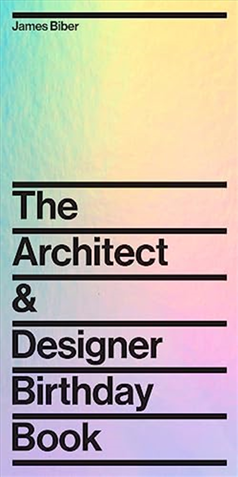 The Architect and Designer Birthday Book/Product Detail/House & Home