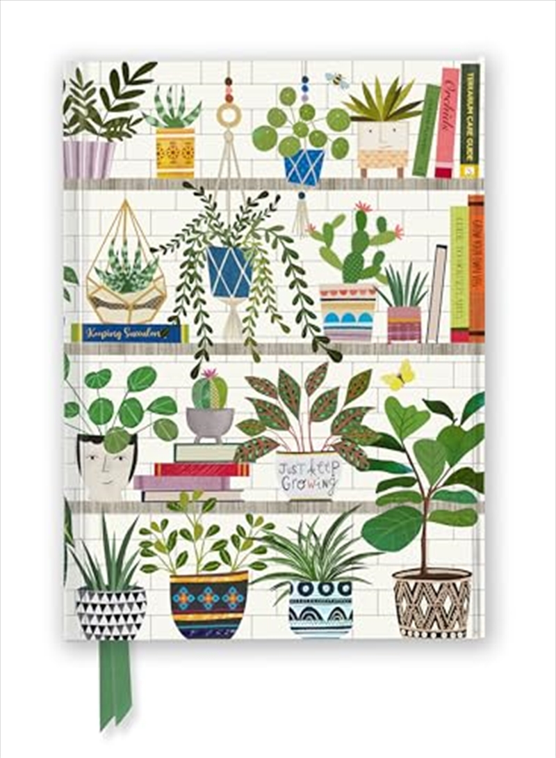 Georgia Breeze: Books & Plants (Foiled Journal) (Flame Tree Notebooks)/Product Detail/Stationery