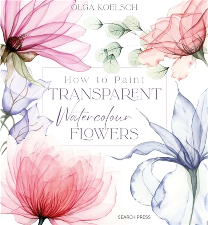 How to Paint Transparent Watercolour Flowers/Product Detail/Crafts & Handiwork