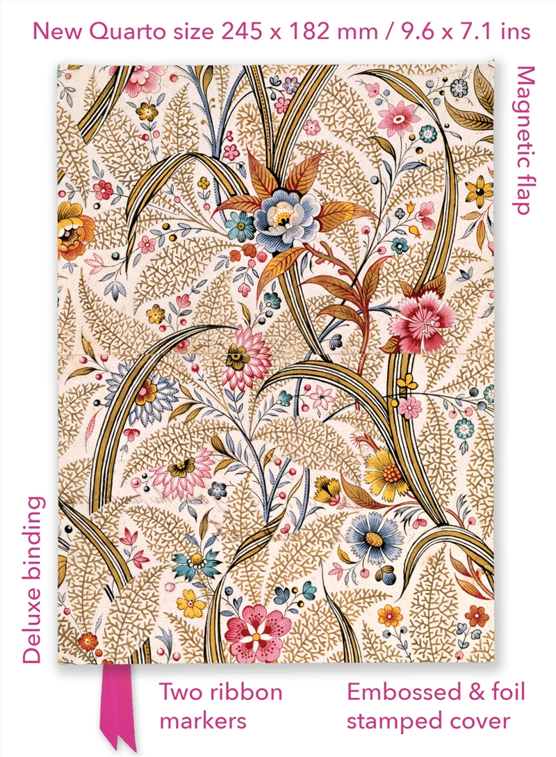 William Kilburn: Marble End Paper (Foiled Quarto Journal) (Flame Tree Quarto Notebook)/Product Detail/Stationery