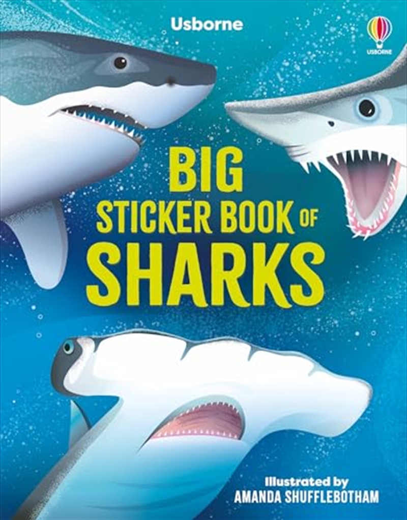 Big Sticker Book Of Sharks/Product Detail/Kids Activity Books