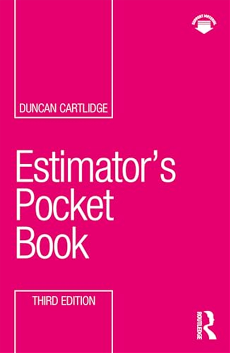 Estimators Pocket Book/Product Detail/Science