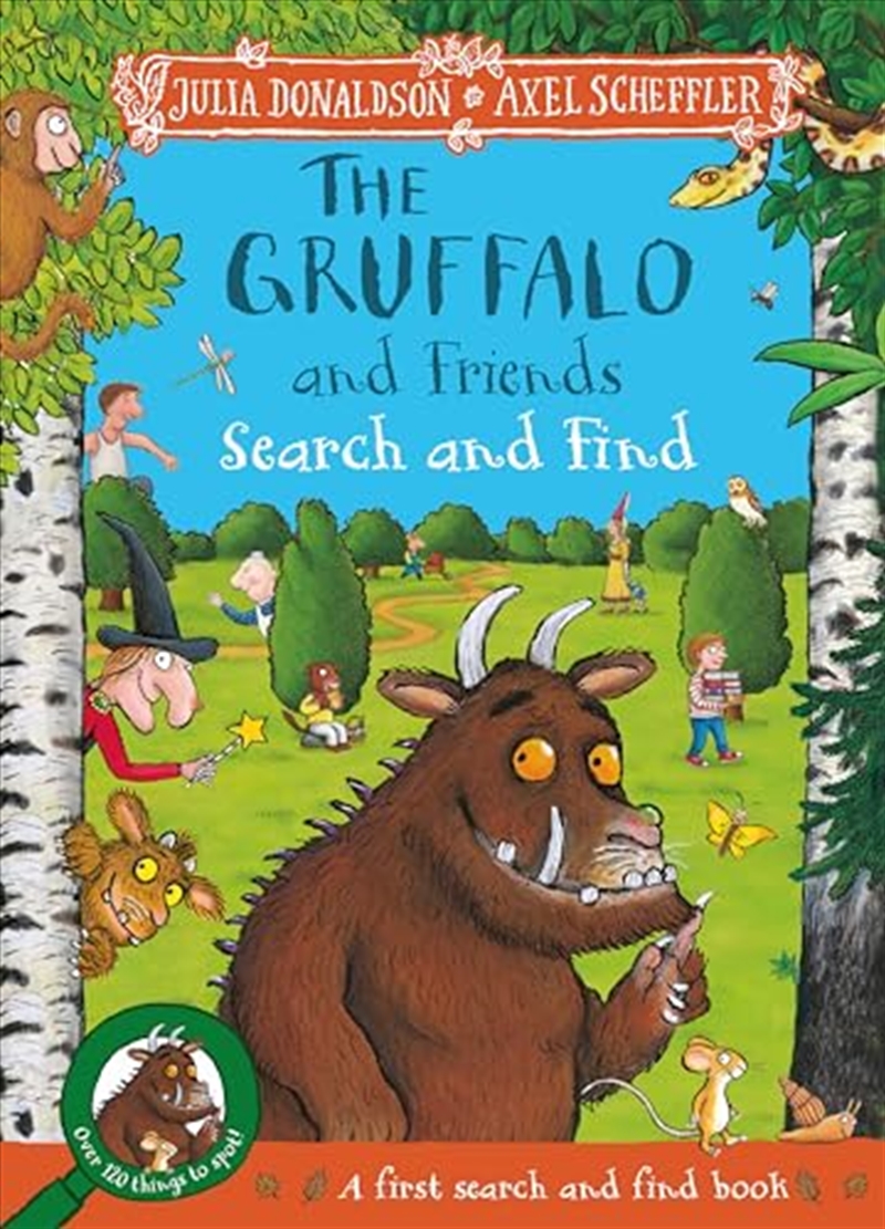 The Gruffalo and Friends Search and Find: With Seventeen Super Scenes and Over 120 Things to Spot!/Product Detail/Kids Activity Books