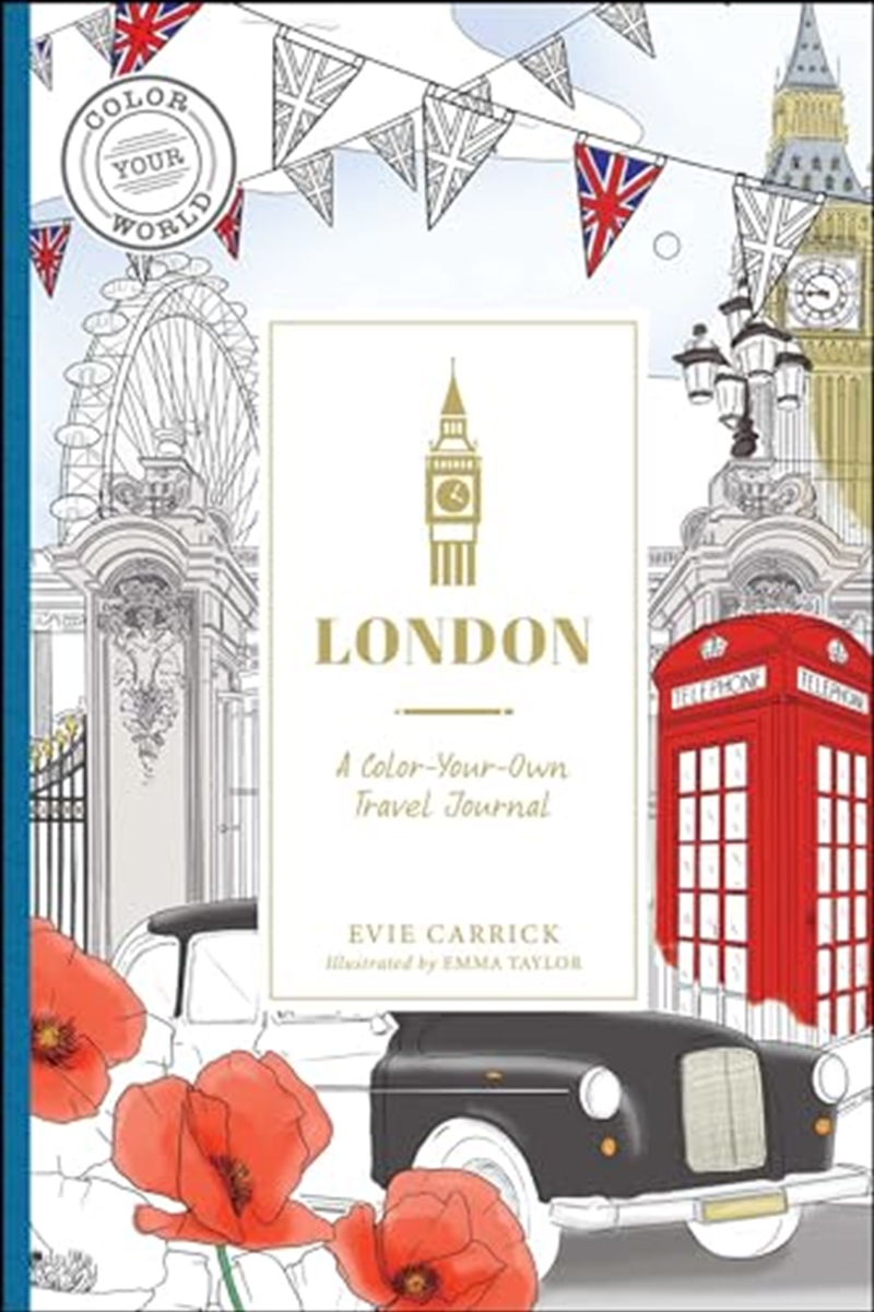 London: A Color-Your-Own Travel Journal (Color Your World Travel Journal Series)/Product Detail/Crafts & Handiwork