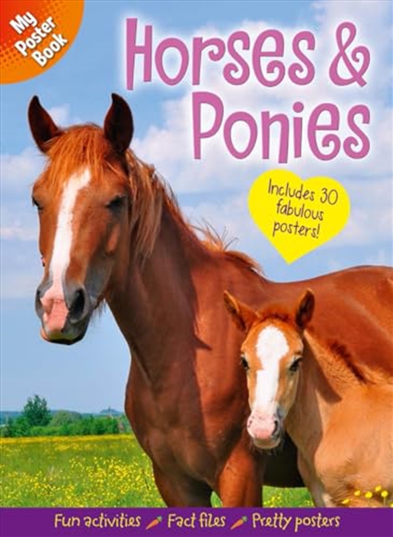 My Poster Book: Horses And Ponies/Product Detail/Childrens