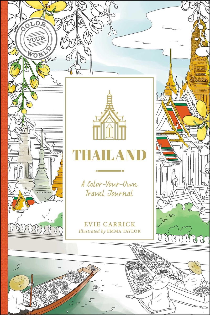 Thailand: A Color-Your-Own Travel Journal (Color Your World Travel Journal Series)/Product Detail/Crafts & Handiwork