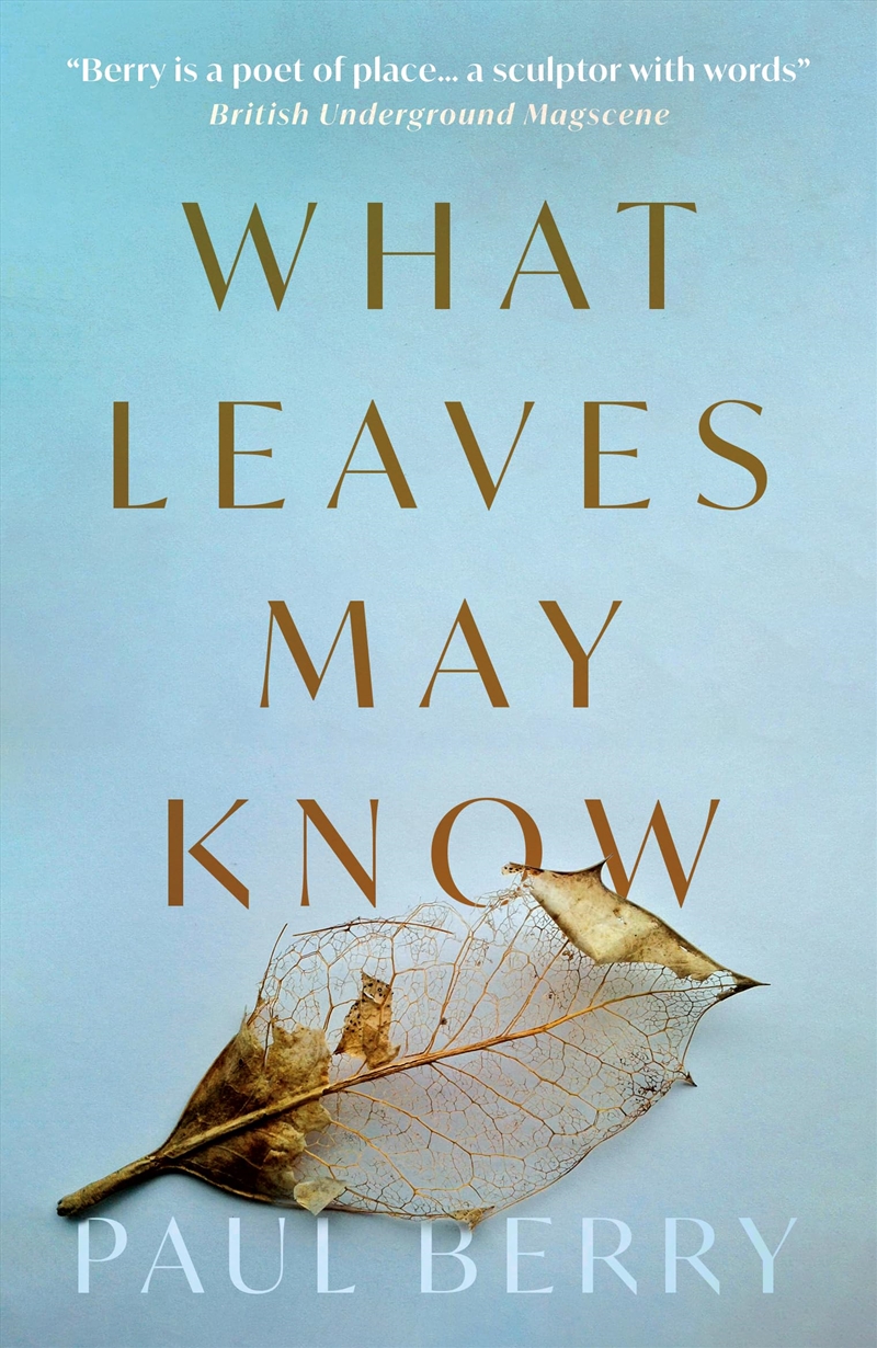 What Leaves May Know/Product Detail/Poetry