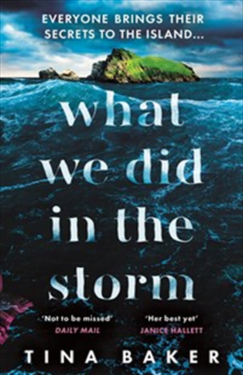 What We Did In The Storm/Product Detail/Crime & Mystery Fiction