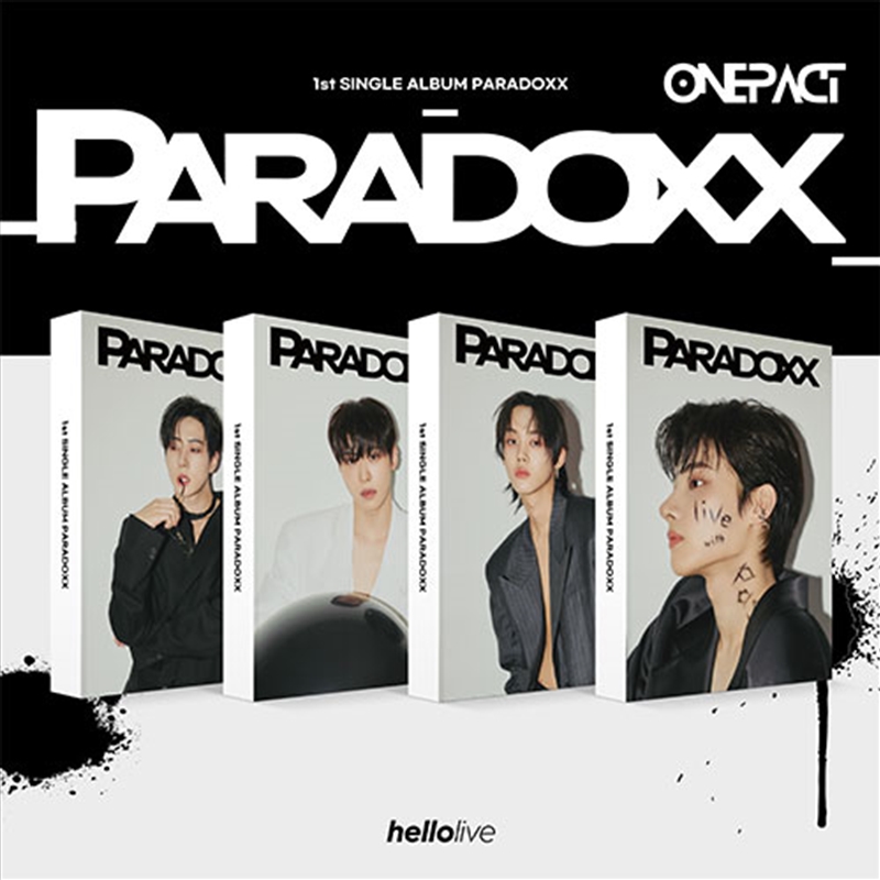 One Pact - Paradoxx 1st Single Album Hello Photocard Ver Set/Product Detail/World