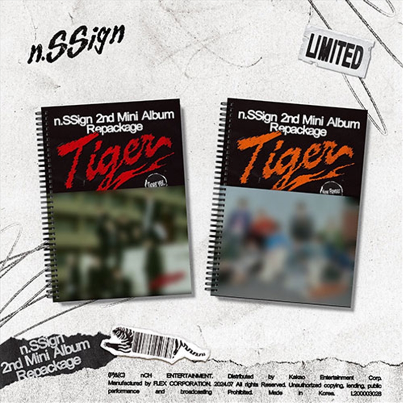 N.Ssign - Tiger 2Nd Mini Album Repackage (Random)/Product Detail/World