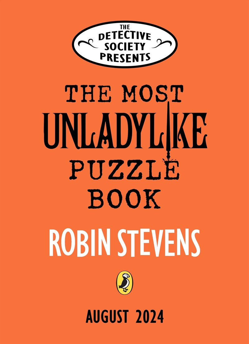 The Detective Society Presents: The Most Unladylike Puzzle Book,/Product Detail/Adults Activity Books