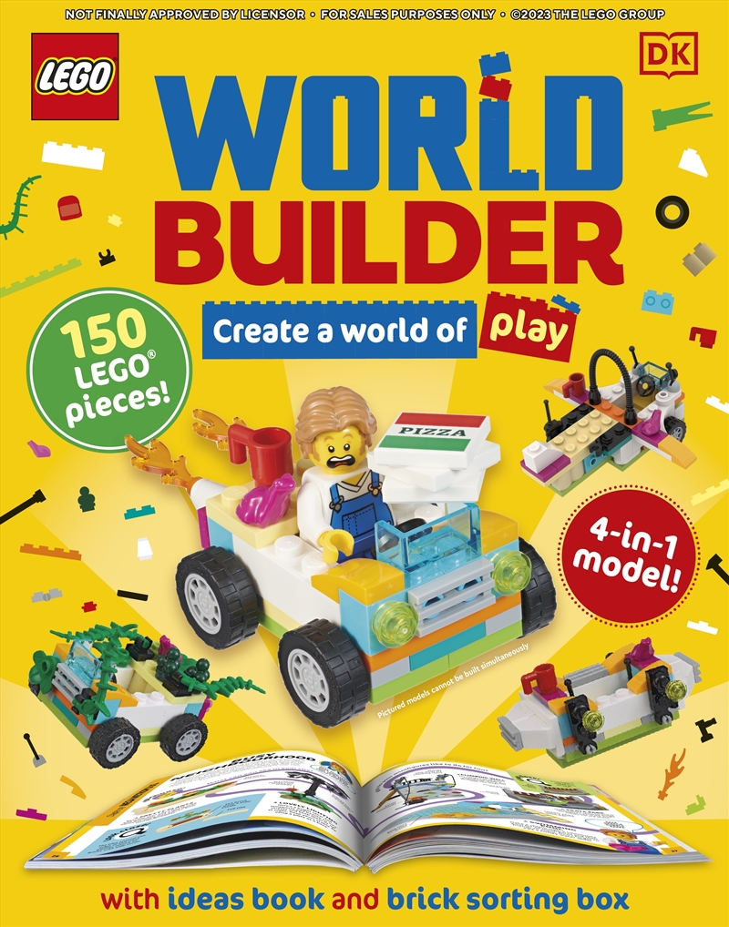 LEGO World Builder: Create a World of Play with 4-in-1 Model and 150+ Build Ideas!/Product Detail/Kids Activity Books