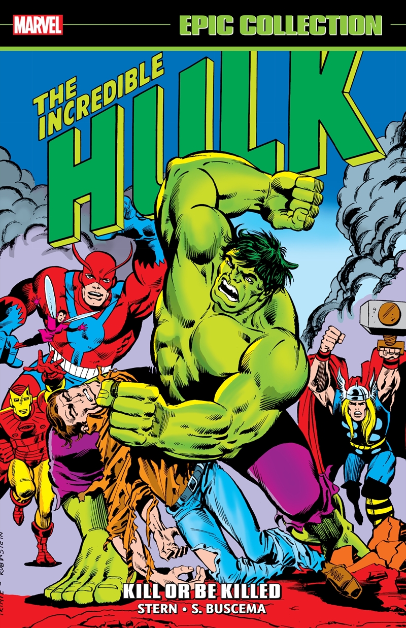 Incredible Hulk Epic Collection Kill Or Be Killed/Product Detail/Graphic Novels