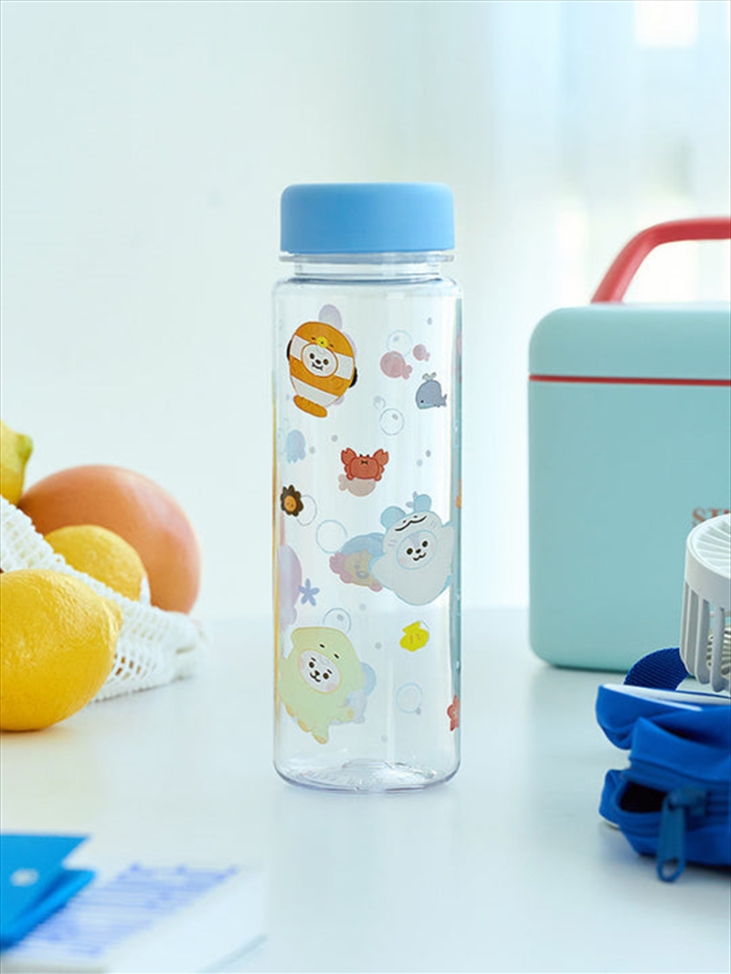 Bt21 - Baby Ocean Friends Plastic Bottle With Lid/Product Detail/KPOP Merch