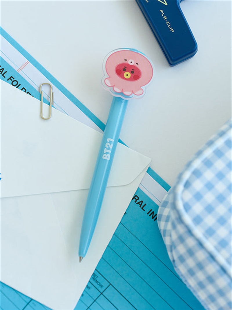 Bt21 - Baby Ocean Friends Acrylic Gel Pen Tata/Product Detail/KPOP Merch