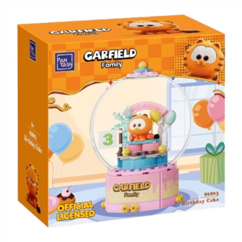 Garfield - Birthday Cake Crystal Ball Construction Set (115 pcs)/Product Detail/Collectables