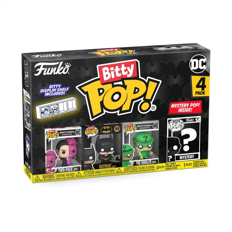 Batman: 85th Anniversary - Two Face Bitty Pop! 4-Pack/Product Detail/Funko Collections