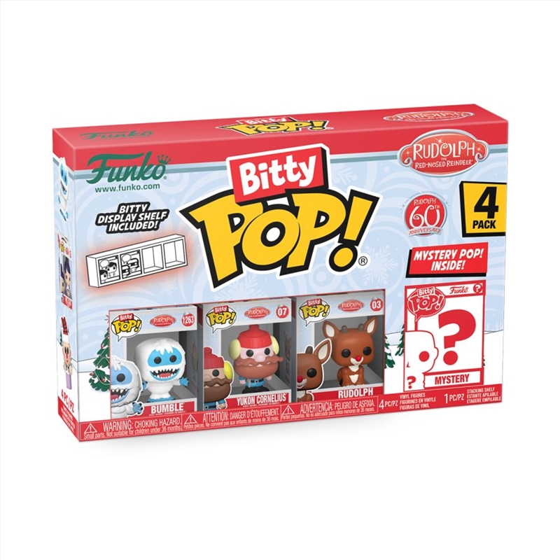 Rudolph - Bumble Bitty Pop! 4-Pack/Product Detail/Funko Collections