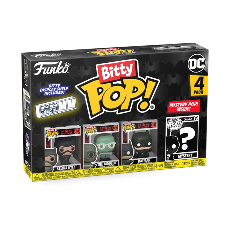 Batman: 85th Anniversary - Catwoman Bitty Pop! 4-Pack/Product Detail/Funko Collections