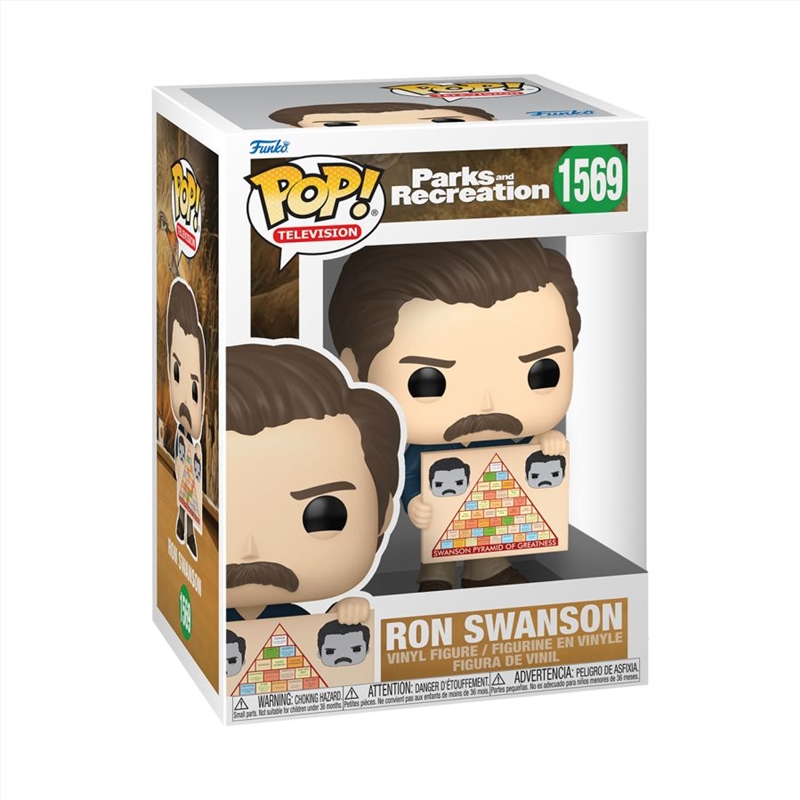 Parks & Recreations: 15th Anniversary - Ron Swanson Pop! Vinyl/Product Detail/TV