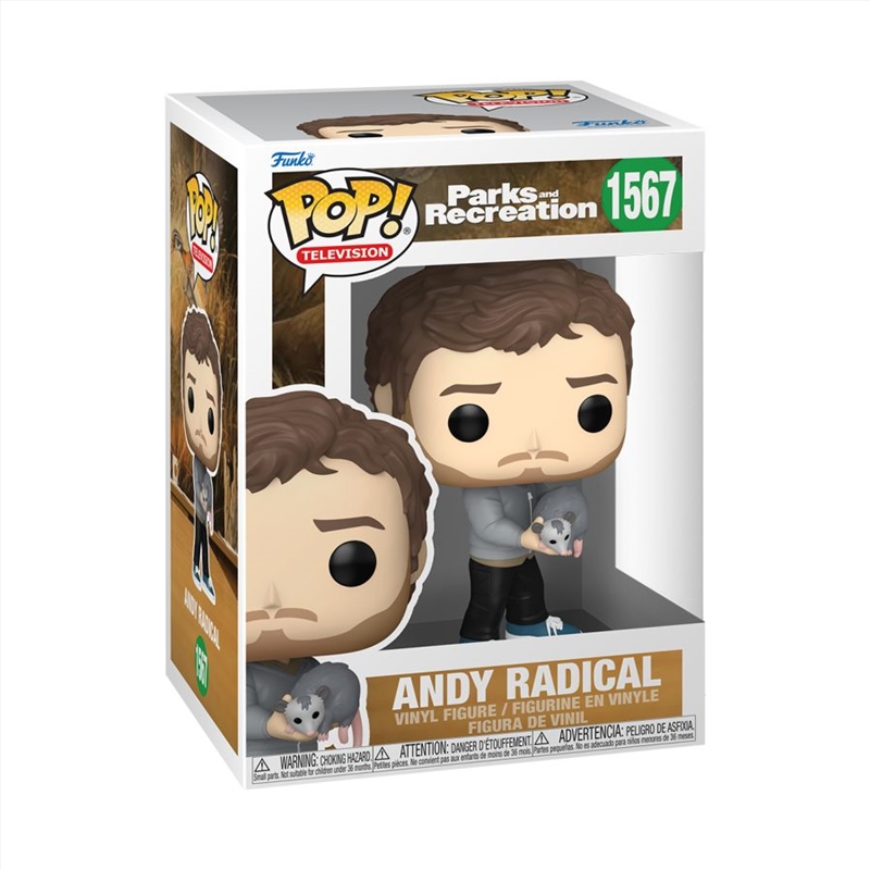 Parks & Recreations: 15th Anniversary - Andy Radical Pop! Vinyl/Product Detail/TV