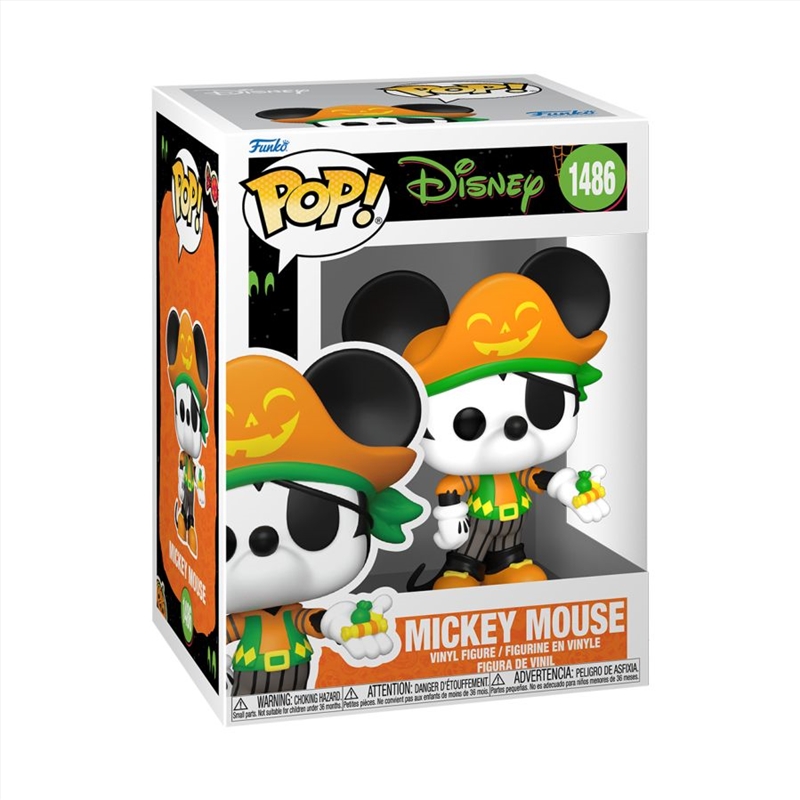 Disney: Halloween - Pirate Mickey Pop! Vinyl/Product Detail/Standard Pop Vinyl