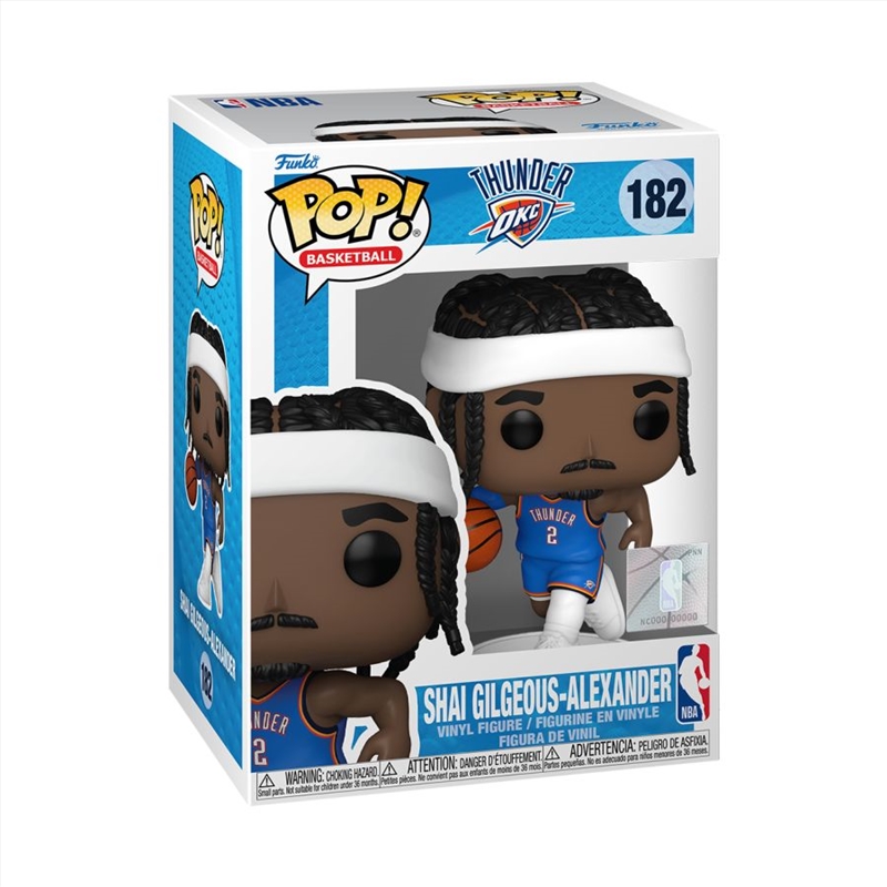 NBA: Thunder - Shai Gilgeous-Alexander Pop! Vinyl/Product Detail/Sport