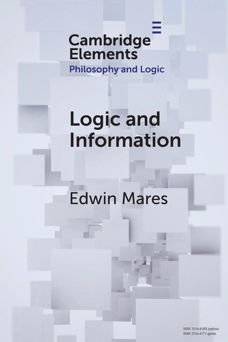 Logic and Information (Elements in Philosophy and Logic)/Product Detail/Reading