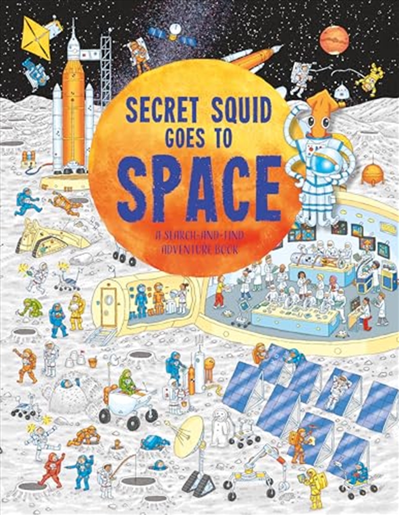 Secret Squid Goes To Space/Product Detail/Kids Activity Books