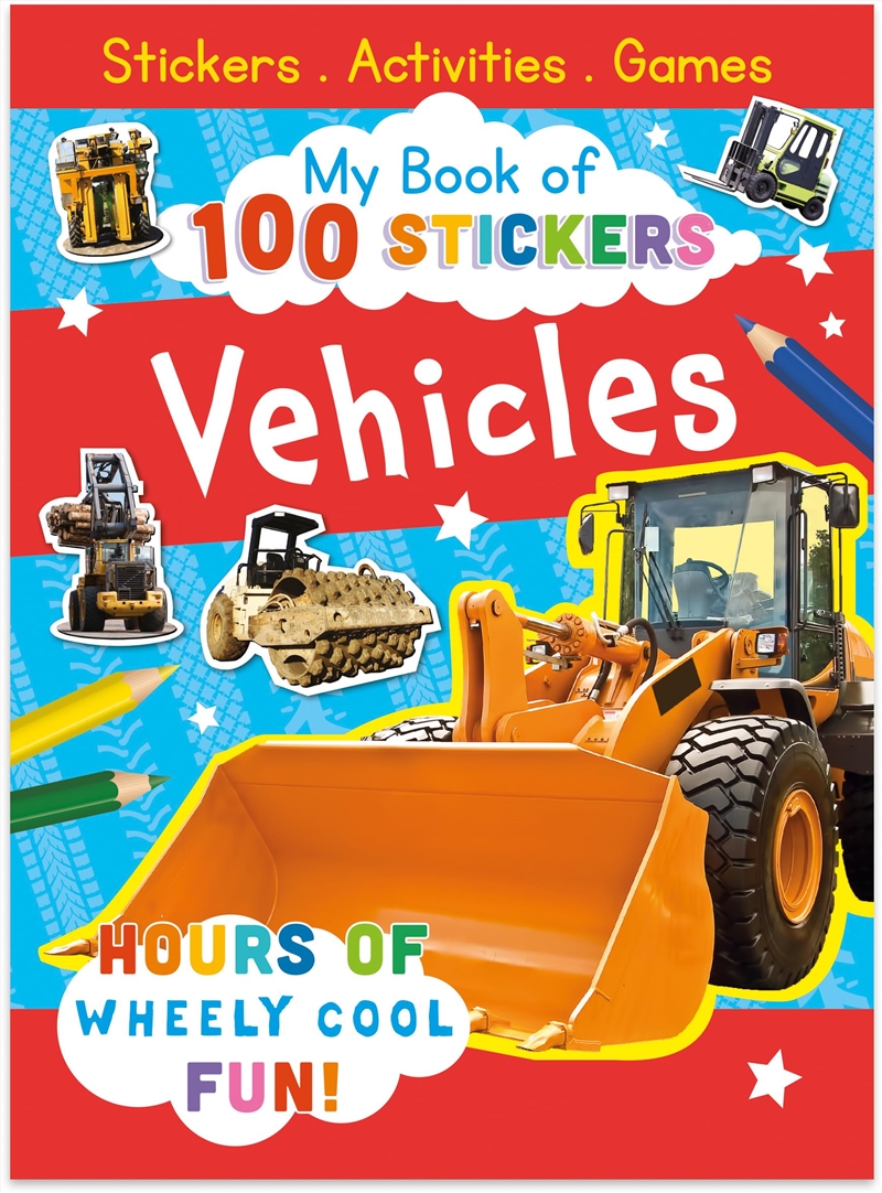 Vehicles Sticker Book/Product Detail/Kids Activity Books