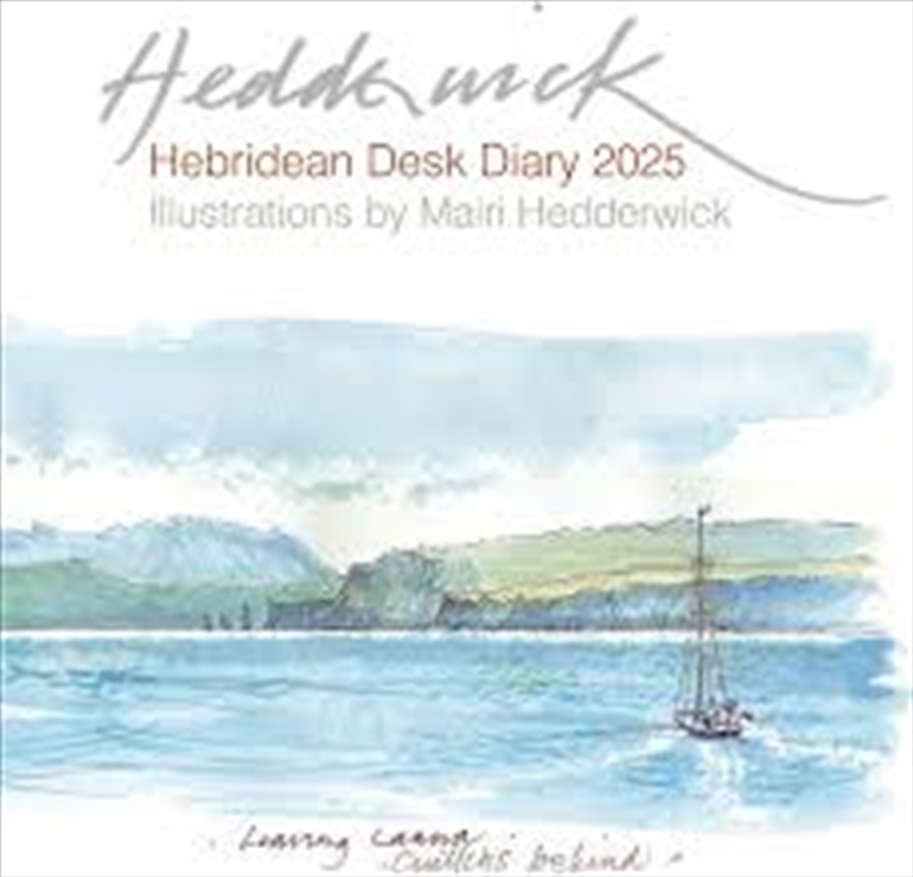 Hebridean Desk Diary 2025/Product Detail/Calendars & Diaries