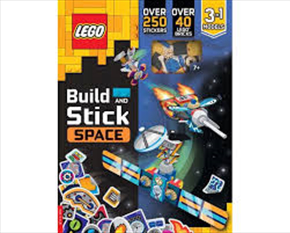 Lego Books Build & Stick Space/Product Detail/Kids Activity Books