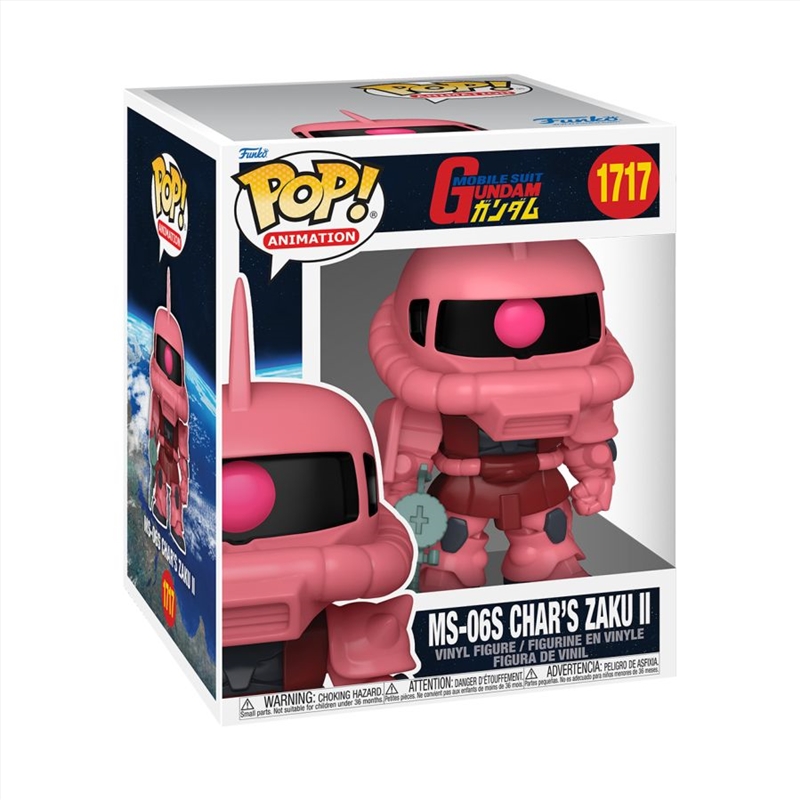 Mobile Suit Gundam - Char's Zaku II 6" Pop! Vinyl/Product Detail/Large Pop Vinyl