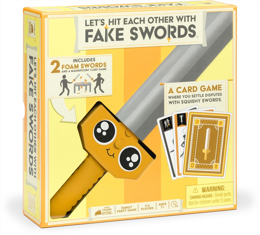 Let's Hit Each Other With Fake Swords by Exploding Kittens/Product Detail/Card Games