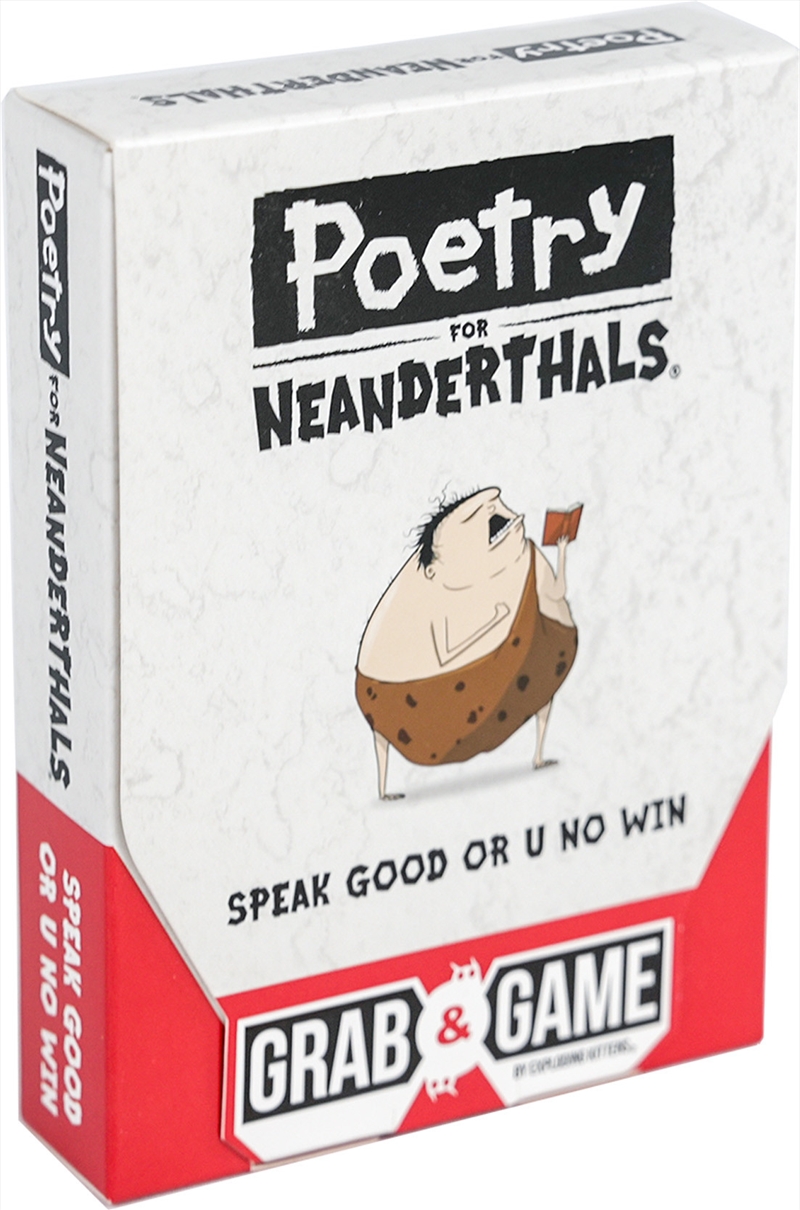 Grab & Game - Poetry For Neanderthals (by Exploding Kittens)/Product Detail/Card Games