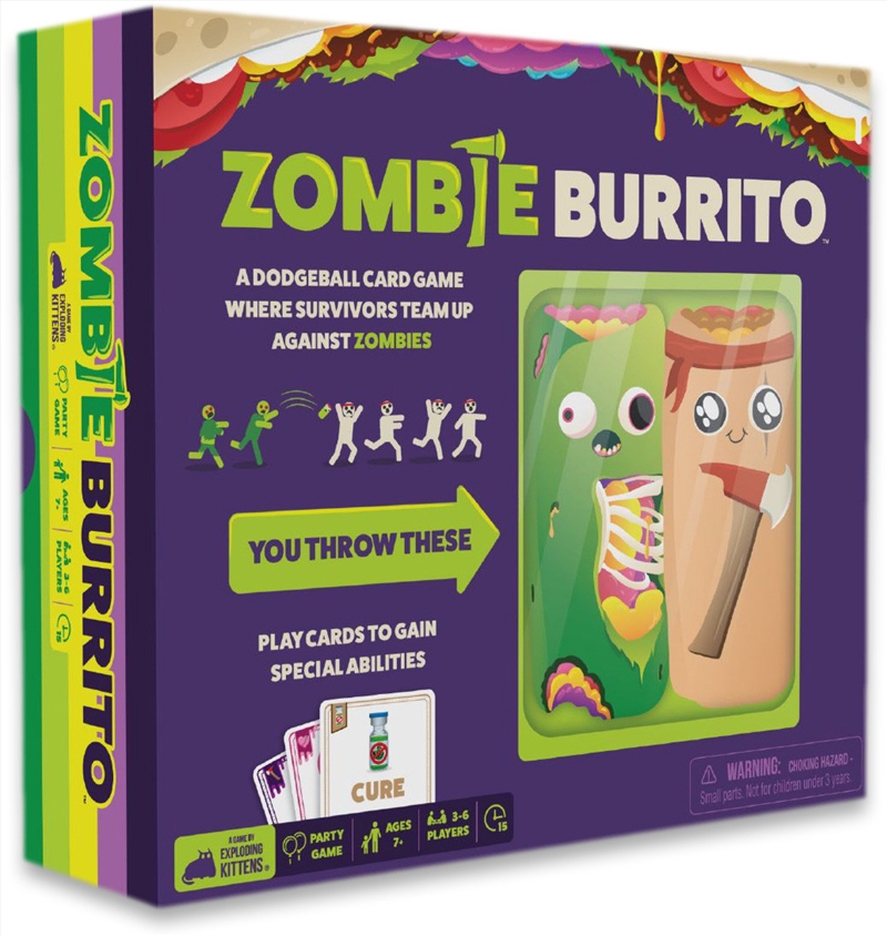 Zombie Burrito by Exploding Kittens/Product Detail/Card Games