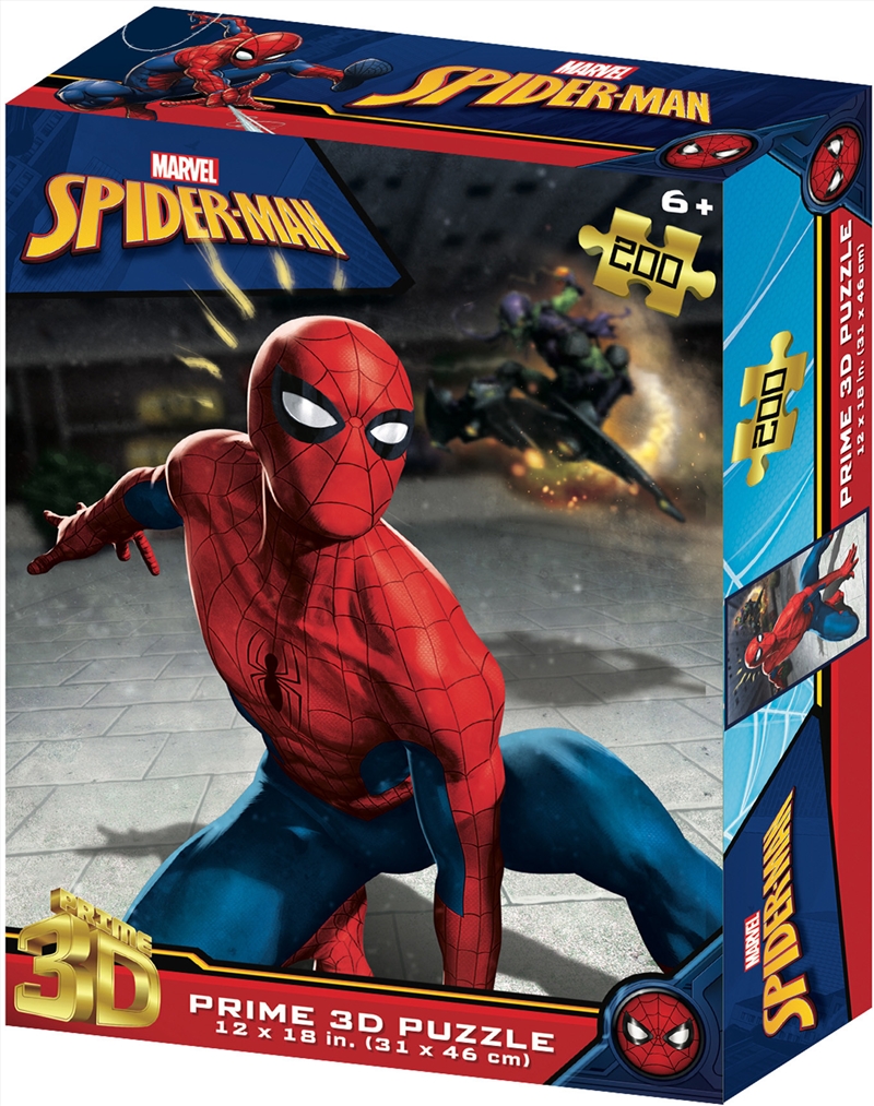 Prime3D Marvel Spider-Man - 200 Piece 3D Puzzle/Product Detail/Jigsaw Puzzles