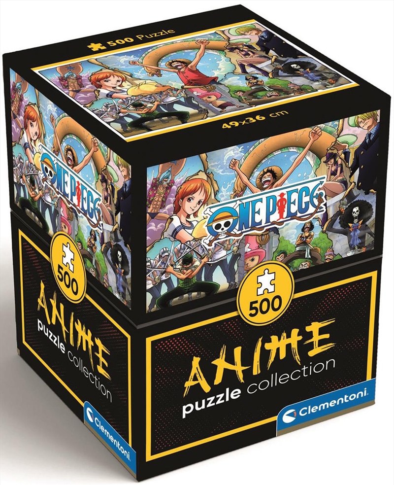 Clementoni Puzzle HQC Anime Cube One Piece 500 Piece Puzzle #1/Product Detail/Jigsaw Puzzles