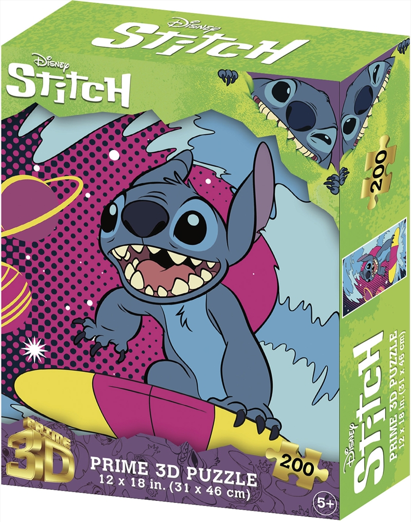 Prime 3D Disney Stitch - 200 Piece 3D Puzzle #1/Product Detail/Jigsaw Puzzles