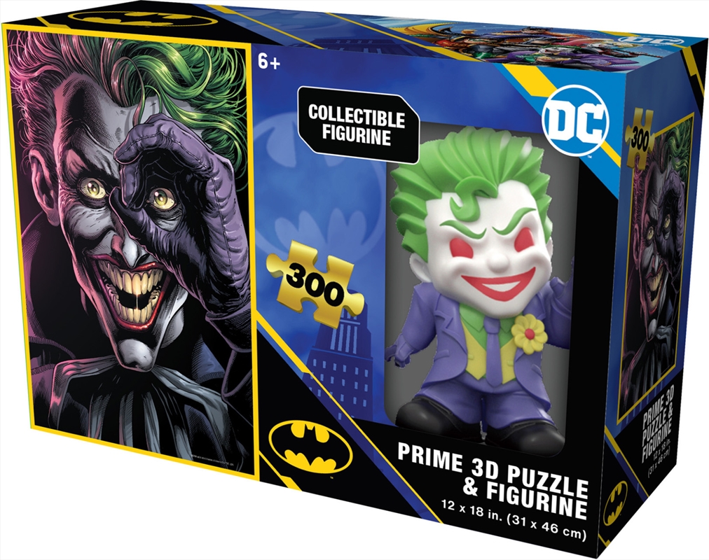 Prime3D Puzzle and Figurine - Joker 300 Piece 3D Puzzle/Product Detail/Jigsaw Puzzles