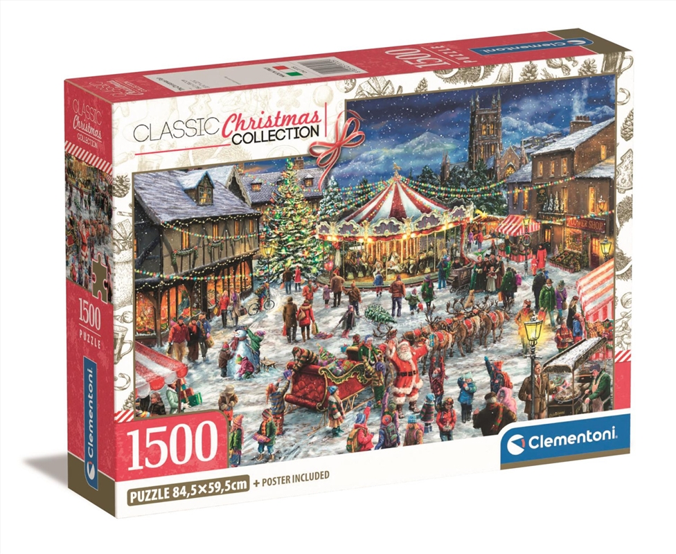 Clementoni Puzzle The Christmas Fair 1500 Pieces/Product Detail/Jigsaw Puzzles