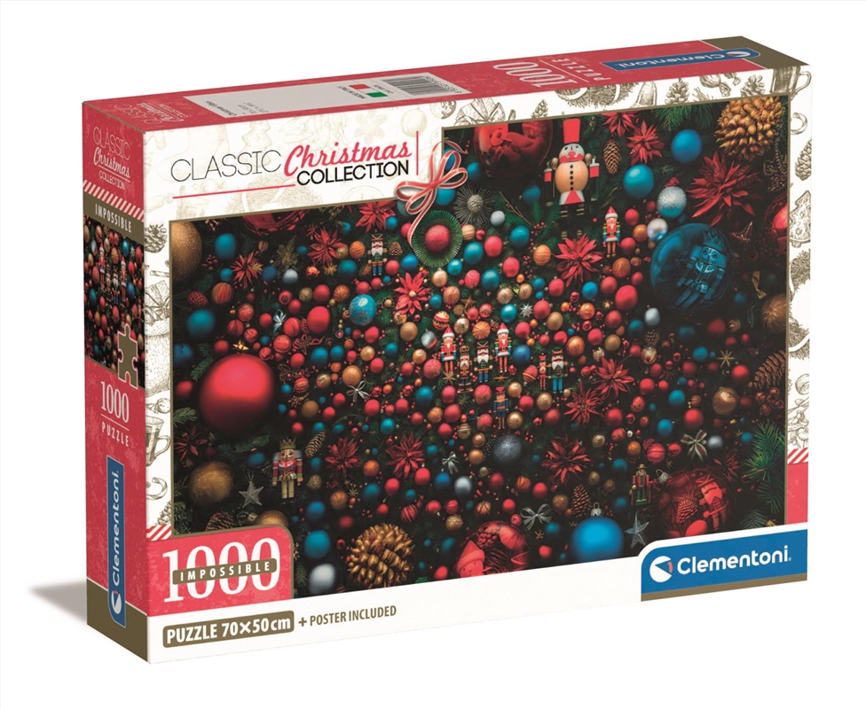 Clementoni Impossible Puzzle Christmas Vibes 1000 Pieces/Product Detail/Jigsaw Puzzles