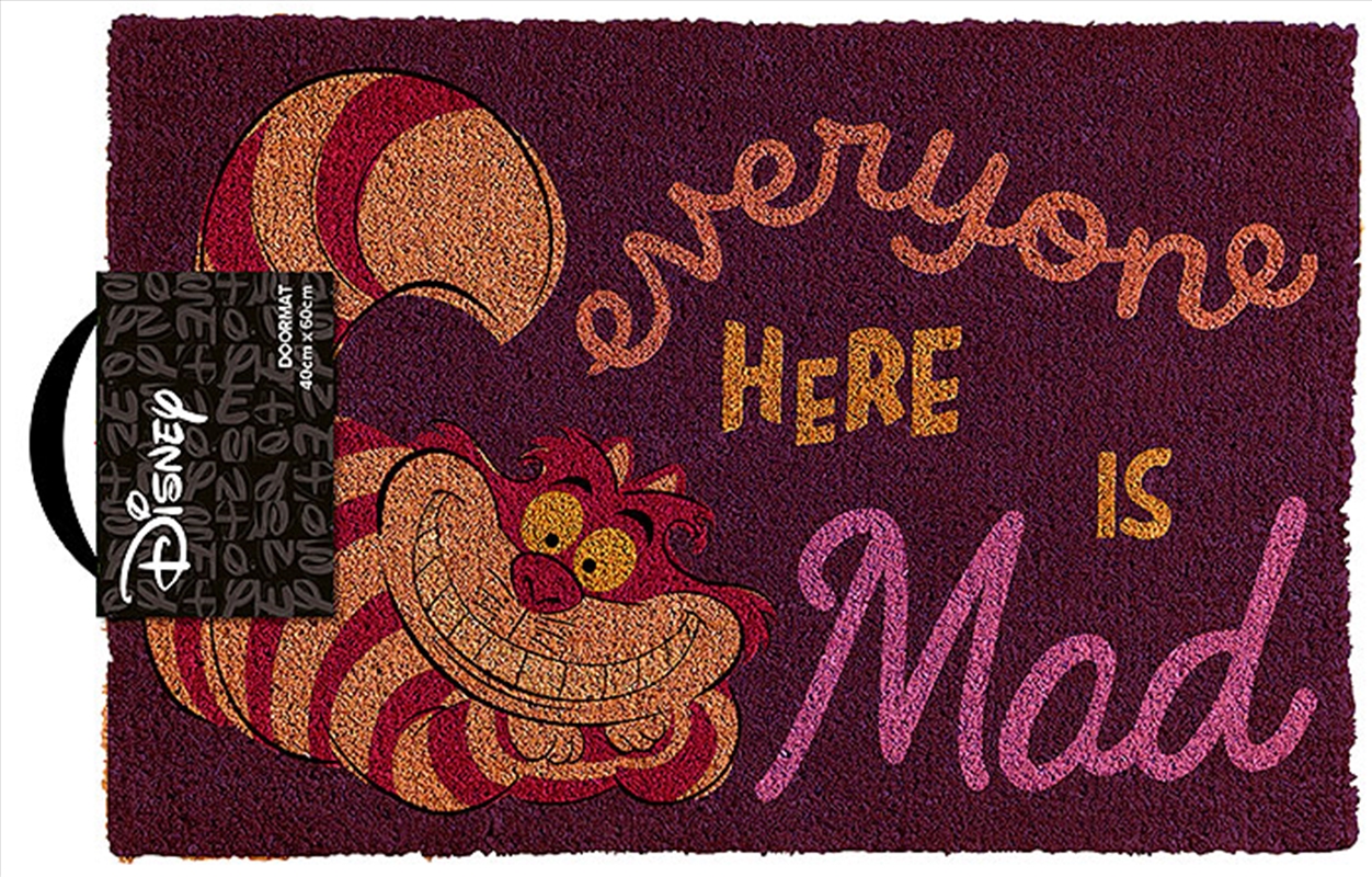 Alice In Wonderland - We're All Mad Here - Doormat/Product Detail/Doormats