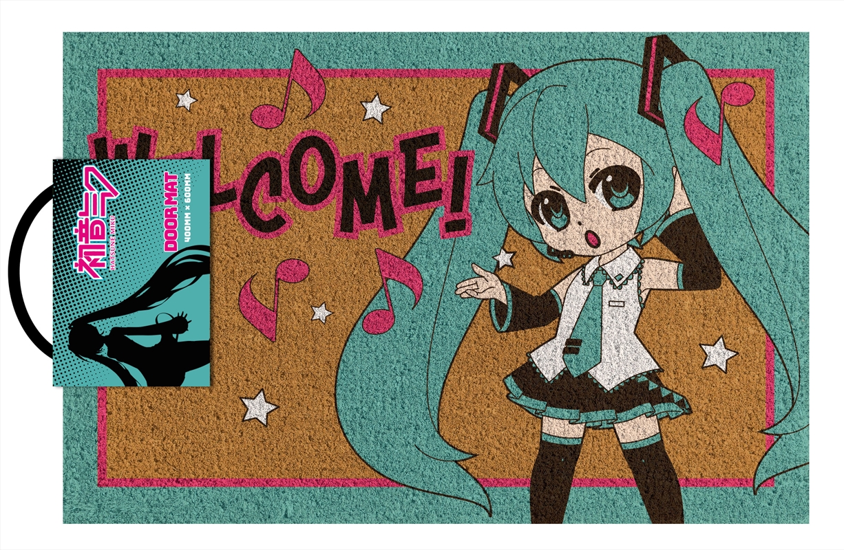 Hatsune Miku - Welcome - Doormat/Product Detail/Doormats