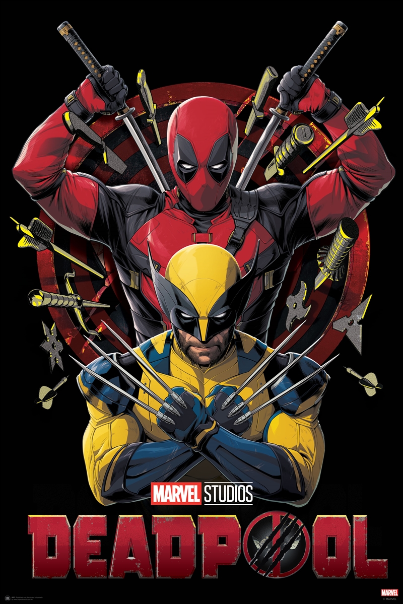 Deadpool & Wolverine Movie - Target - Reg Poster/Product Detail/Posters & Prints