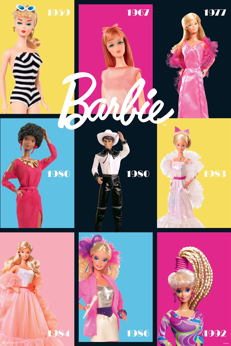 Barbie Retro - Barbie Legends - Reg Poster/Product Detail/Posters & Prints