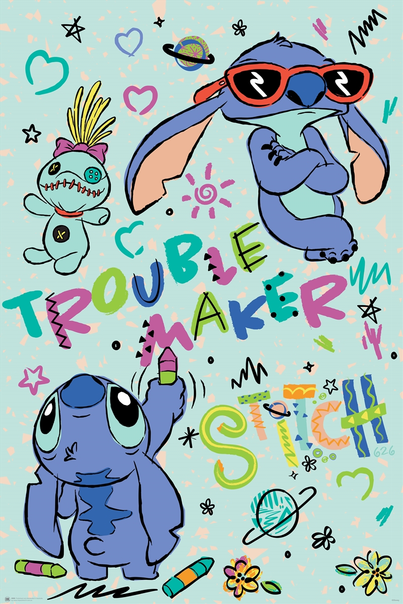 Lilo & Stitch - Troublemaker - Reg Poster/Product Detail/Posters & Prints